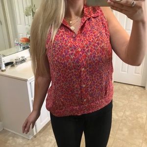 CAbi heartbreaker sleeveless blouse